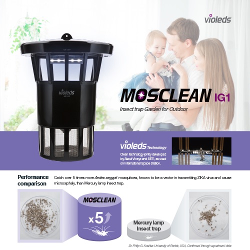 Mosclean IG1 UV-LED mosquito trap
