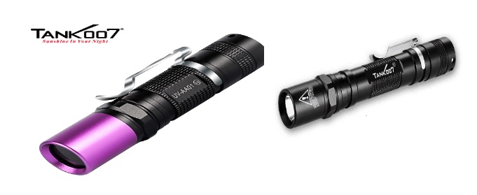 Tank007 UV-LED torch range